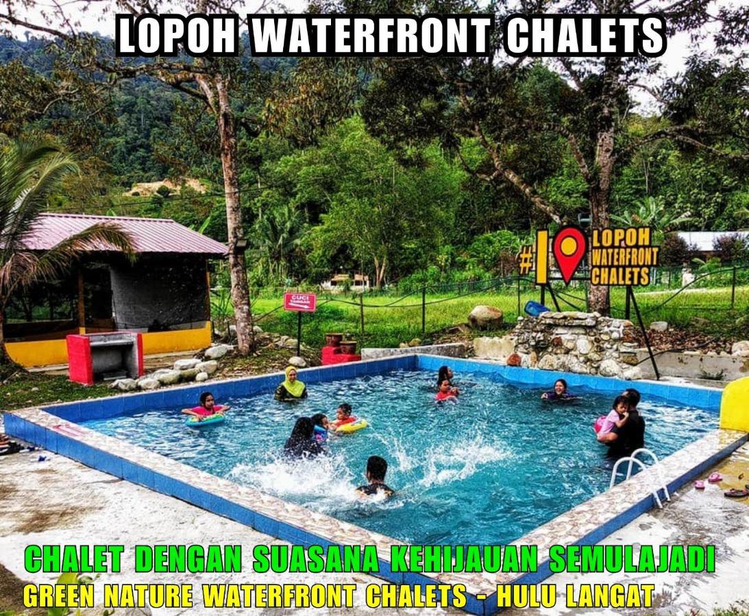 فيلا هولو لانجاتفي Lopoh Waterfront Budget Chalets المظهر الخارجي الصورة